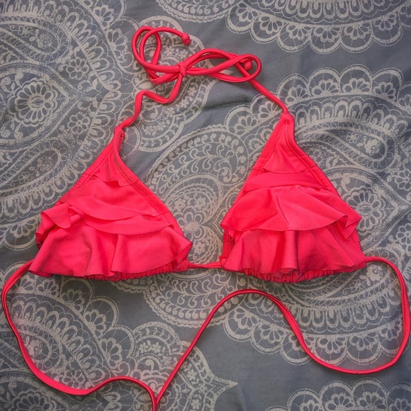 🦋3 FOR 30🦋 TRIANGLE NEON BIKINI TOP - Picture 1 of 1